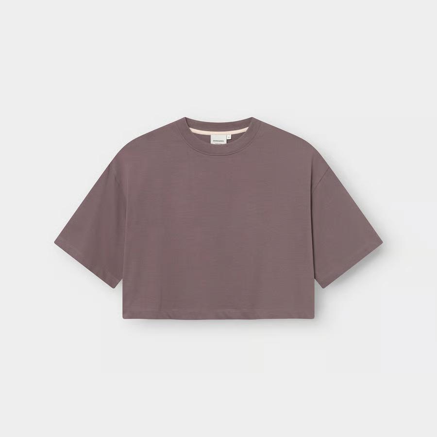 Dedicated. Ljusdal Sparrow Brown T-Shirt braun